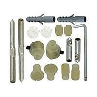 L AND KEY FIXING CLOSET WITH SS Rack-Bolt-Set-for-Blind-Installation L AND KEY FIXING CLOSET WITH SS Rack-Bolt-Set-for-Blind-Installation