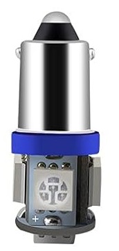 6.3V Bayonet Base LED Lamp, Cool Blue (L-43/LEDBL) 6.3V Bayonet Base LED Lamp, Cool Blue (L-43/LEDBL)