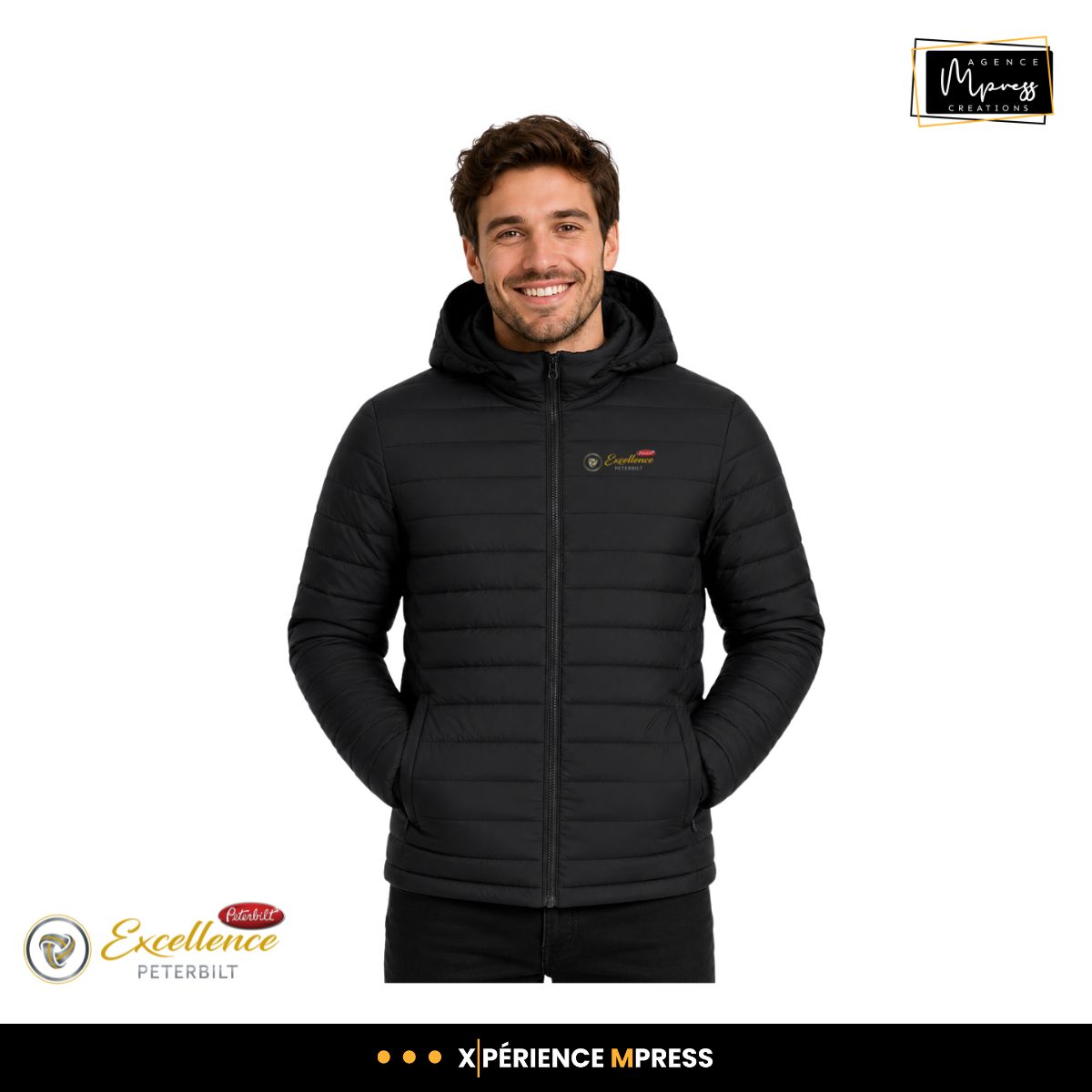 Manteau capuchon amovible - Excellence Peterbilt