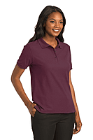 L500 PLAYERA POLO DAMA MC PORT AUTHORITY SILK TOUCH