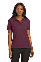 L500 PLAYERA POLO DAMA MC PORT AUTHORITY SILK TOUCH