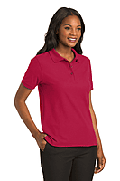 L500 PLAYERA POLO DAMA MC PORT AUTHORITY SILK TOUCH