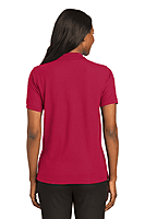 L500 PLAYERA POLO DAMA MC PORT AUTHORITY SILK TOUCH