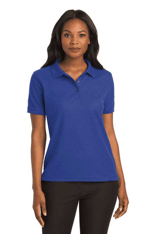 L500 PLAYERA POLO DAMA MC PORT AUTHORITY SILK TOUCH