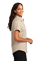 L508 CAMISA DAMA MC PORT AUTHORITY EASY CARE