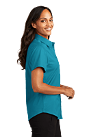 L508 CAMISA DAMA MC PORT AUTHORITY EASY CARE