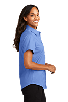 L508 CAMISA DAMA MC PORT AUTHORITY EASY CARE