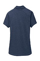 L574 PLAYERA POLO DAMA MC PORT AUTHORITY DIGI HEATHER PERFORMANCE