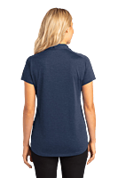L574 PLAYERA POLO DAMA MC PORT AUTHORITY DIGI HEATHER PERFORMANCE