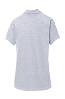 L574 PLAYERA POLO DAMA MC PORT AUTHORITY DIGI HEATHER PERFORMANCE