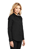 L608 CAMISA DAMA ML PORT AUTHORITY EASY CARE