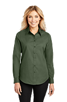 L608 CAMISA DAMA ML PORT AUTHORITY EASY CARE