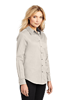 L608 CAMISA DAMA ML PORT AUTHORITY EASY CARE