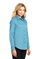 L608 CAMISA DAMA ML PORT AUTHORITY EASY CARE