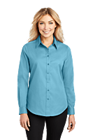 L608 CAMISA DAMA ML PORT AUTHORITY EASY CARE