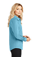 L608 CAMISA DAMA ML PORT AUTHORITY EASY CARE