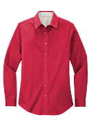 L608 CAMISA DAMA ML PORT AUTHORITY EASY CARE