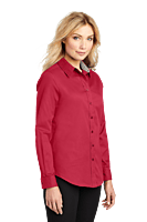 L608 CAMISA DAMA ML PORT AUTHORITY EASY CARE