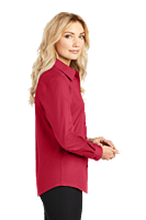 L608 CAMISA DAMA ML PORT AUTHORITY EASY CARE