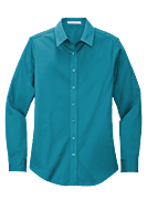 L608 CAMISA DAMA ML PORT AUTHORITY EASY CARE