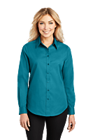 L608 CAMISA DAMA ML PORT AUTHORITY EASY CARE