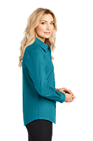 L608 CAMISA DAMA ML PORT AUTHORITY EASY CARE