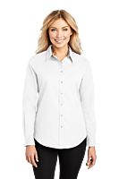 L608 CAMISA DAMA ML PORT AUTHORITY EASY CARE