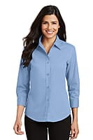L612 CAMISA DAMA M3/4 PORT AUTHORITY EASY CARE