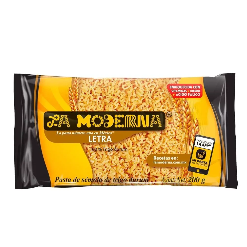 LA MODERNA SOPA LETRA 200 G