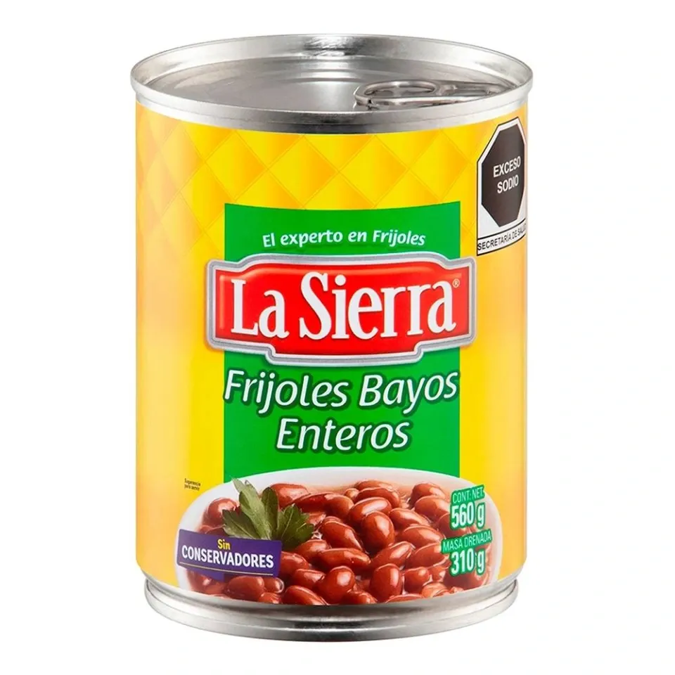 LA SIERRA FRIJOL BAYO ENTERO 560 G