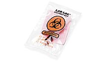 Specimen Transport Bag with Document Pouch Lab-Loc® 6 X 9 Inch Zip Closure Biohazard Symbol / Storage Instructions / Clear