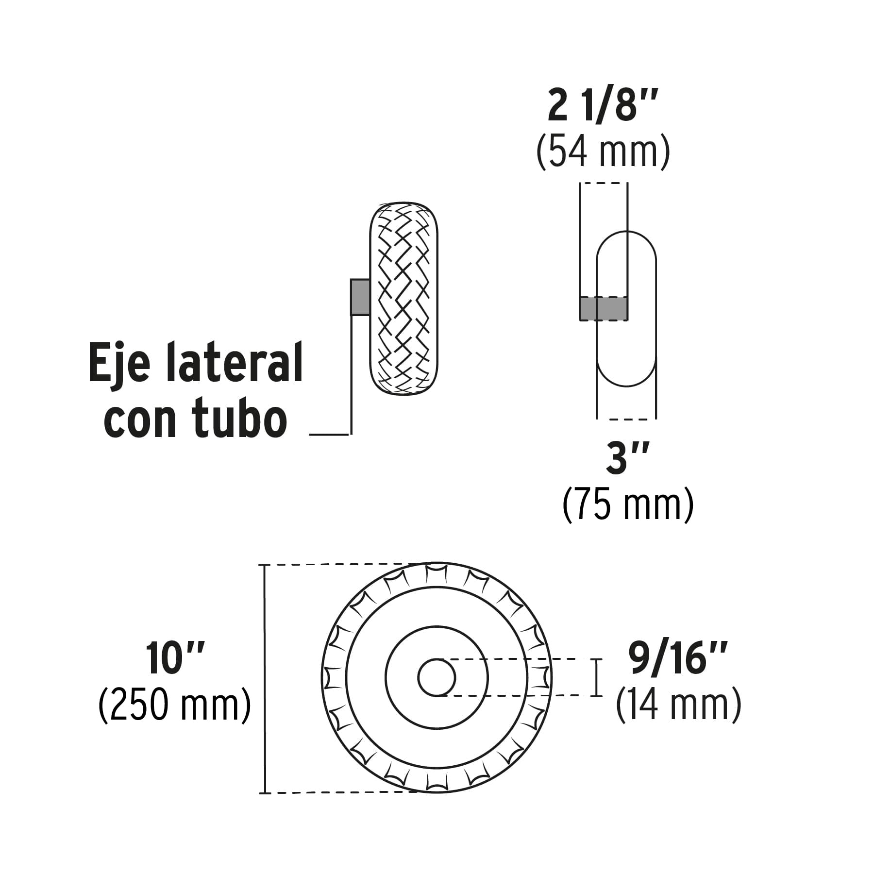 Hidrolavadora con motor a gasolina, 2,800 PSI - LAGAS-2800 / 12908