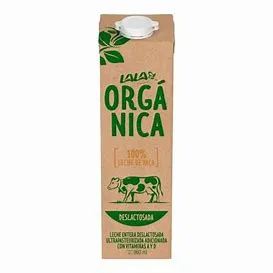 LALA LECHE UHT ORGANICA DESLACTOSADA 960 ML
