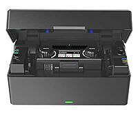 Hollyland 300ft Wirless Microphone (Black, 1RX+2TX)