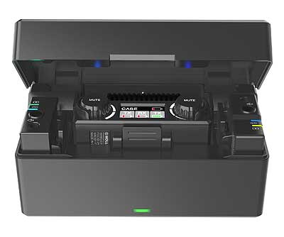 Hollyland 300ft Wirless Microphone (Black, 1RX+2TX)