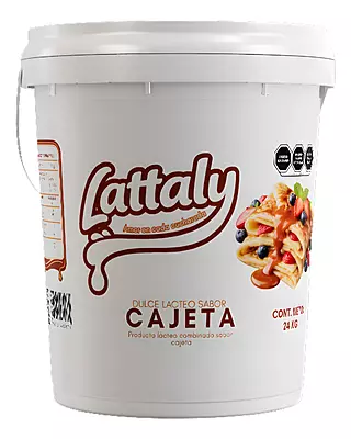 LATTALY CUBETA DE CAJETA QUEMADA 24 KG