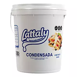 LATTALY CUBETA DE LECHE CONDENSADA 24 KG