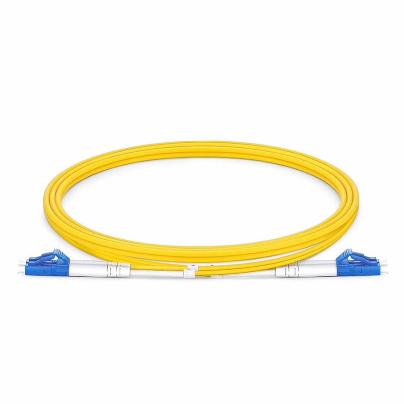 LC-LC single mode duplex 2M fibre optic patch cable