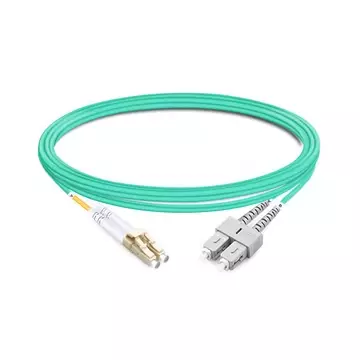 LC-SC multi mode duplex 3M Fiber optic patch cable OM3