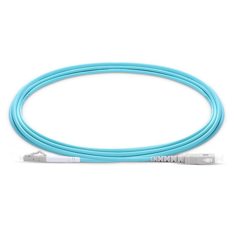LC-SC multi mode simplex 5M fibre optic patch cable OM3