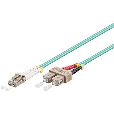 Fibre optic cable LC-SC OM3 1,50m