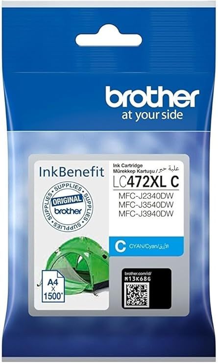 BROTHER INK CART LC472XL CYAN