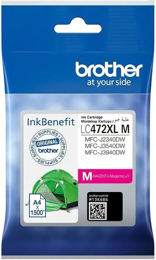 BROTHER INK CART LC472XL MAGENTA