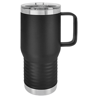Black Polar Camel 20 oz. Travel Mug with Slider Lid