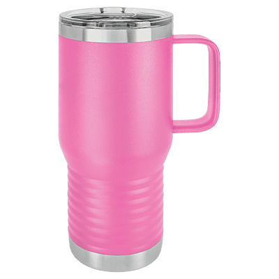 Pink Polar Camel 20 oz. Travel Mug with Slider Lid