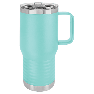 Teal Polar Camel 20 oz. Travel Mug with Slider Lid