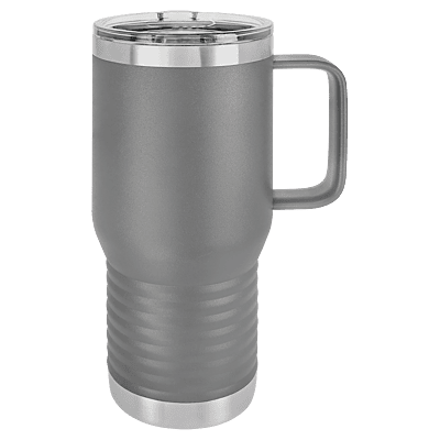 Dark Gray Polar Camel 20 oz. Travel Mug with Slider Lid