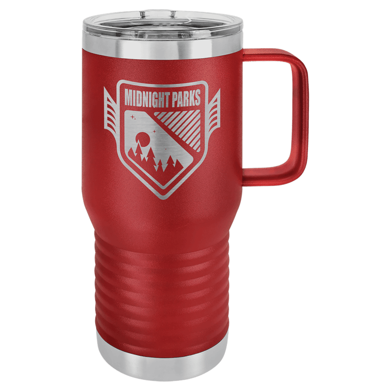 Maroon Polar Camel 20 oz. Travel Mug with Slider Lid