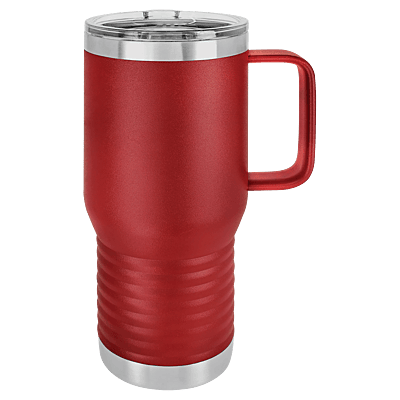 Maroon Polar Camel 20 oz. Travel Mug with Slider Lid