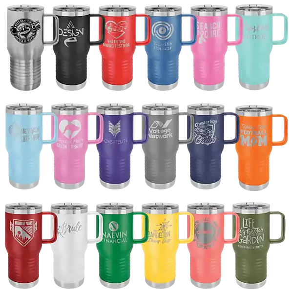 20 oz. Travel Mug with Handle